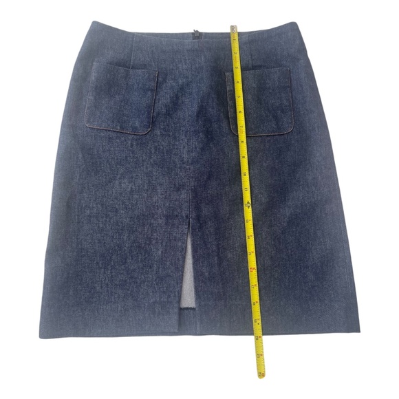 TF Atelier Paris Dark Denim mini skirt women's size 38 - Picture 4 of 10